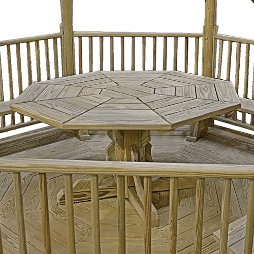 Gazebo Picnic Table