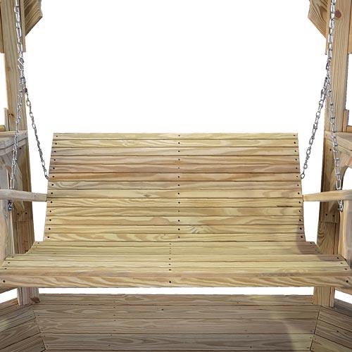 Swing for gazebo