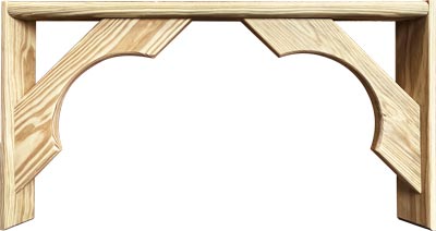 Top Rail without spindles